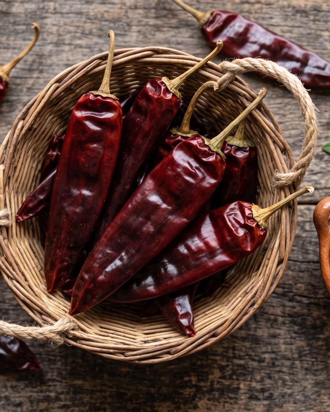 Guajillo — El más versátil — base de salsas rojas y adobos
